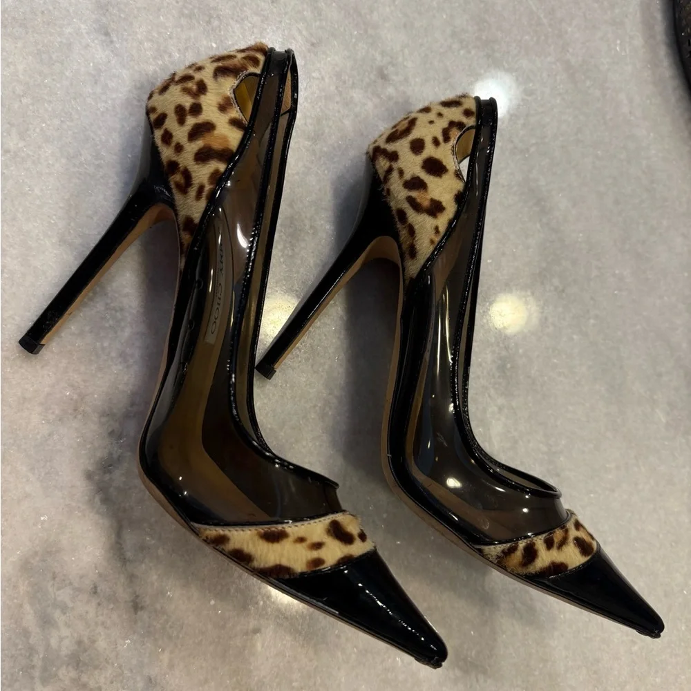 Jimmy Choo 38 - Animal Print - Picture 3 of 9